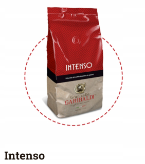 Zrnková káva -  Talianska Káva Garibaldi Intenso 1KG