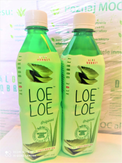 Aloe voda až 40% Aloe Juice 500ml-24 kusov