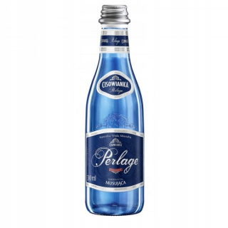 Voda Cisowianka Perlage Sýtené 0,3L sklo-24ks