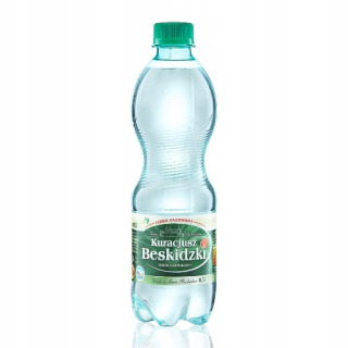 VODA KURACJUSZ BESKIDZKI ĽAHKÝ PLYN. 0,5 l - 48 kusov