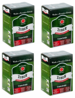 Liečivá voda 4 krát Zuber 5L spolu 20l