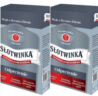 Liečivá voda Słotwinka 5L Krynica Zdrój 2 ks.