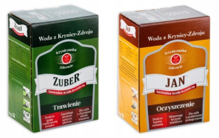 ZDRAVOTNÍCKA VODA ZUBER 5L + JAN 5L MIX 10L