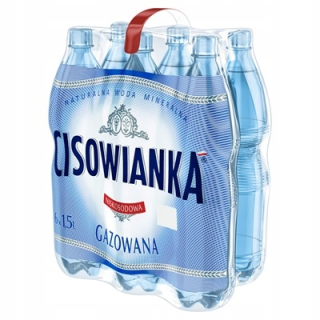 Minerálna voda sýtená Cisowianka 6 kusov 1.5L