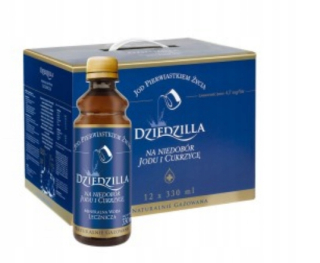 Liečivá minerálna voda. 21x330ml jód
