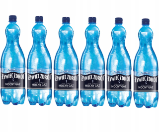Minerálna voda Silné plyn Żywiec Spa 6 ks 1.5l
