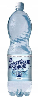 MINERÁLNA VODA MUSZYŃSKIE ZDROJE N / GAZ. - 18 KS