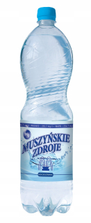 MINERÁLNA VODA MUSZYŃSKIE ZDROJE ŚR / GAZ. -18 KS