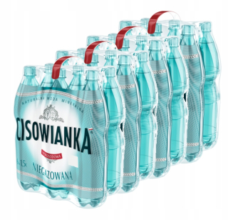 BEZUHLIČENÁ MINERÁLNA VODA CISOWIANKA 24 KS. 1,5 l