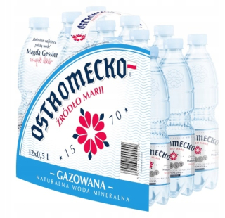 Minerálna voda Ostromecko Sýtené 0,5L - 48 kusov