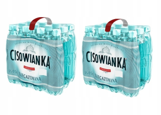 Non-sýtená voda. Minerálne cisowianka 24 ks. 0,5l