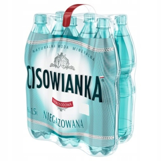 Nezaradená voda. Minerálna cisowianka 6 ks. 1.5l