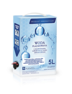 Plastová voda-nanovy na vírusy, 5L baktérie