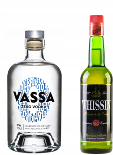 Vodka a nealkoholické whisky 0%