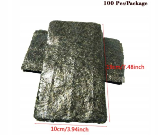 Japonska kuchyňa - Sushi Seaweed Set 100 kusov