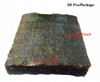 Japonska kuchyňa - Sushi Seaweed Set 50 kusov