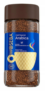 Instantná káva -  Woseba rozpustná Káva Arabica 200g Jar