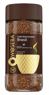 Instantná káva -  Woseba rozpustná Káva Brasil 200g Jar