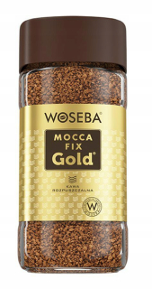 Instantná káva -  Woseba rozpustné kávové opravy Fix Gold 200g