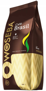 Zrnková káva - Kávové zrná WOSEBA Brasil 1kg
