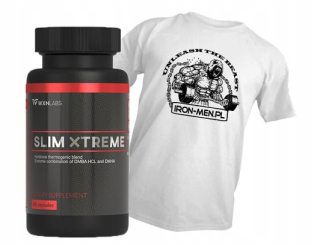 Spaľovač tuku - WXN Labs Slim Xtreme Dmaa 60K Yohimbine HCL Tričko