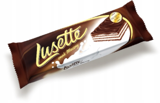 Waffle Lusette Milk 50g / 36 ks