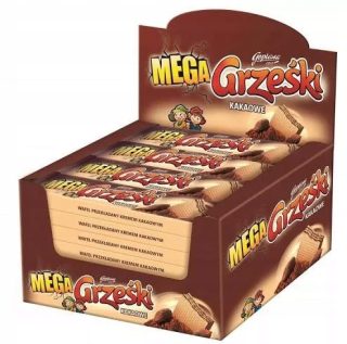 Vafle mega cocoa grunge - 32 x 34g