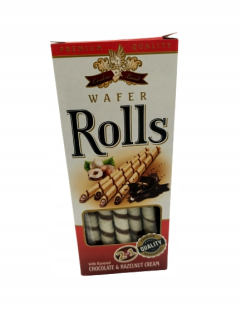 Vafle rolky plnené rúrky a choco160gx8