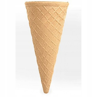 Vaflové vafle pre ICE CREAM CREE Priemer 575 ks