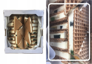 Jiw Waffle Piscinger Bajabongo 1kg Cookies