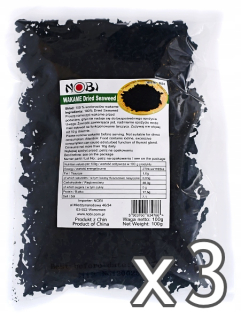 Japonska kuchyňa - Wakame, sušené morské riasy 300g (3 x 100g)