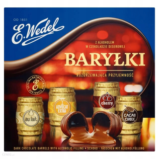 Wedel Sudy s alkoholom 200g Bombytier