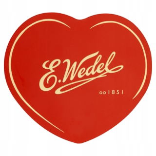 Wedel Pralines 263 g plechovka Heart Can Metal Classic
