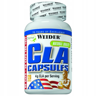 Spaľovač tuku - Weider CLA Caps - 120 čiapky.