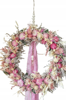 Prvé sväté prijímanie - Prijímanie súpravy veniec boho dekorácie pre sviečku