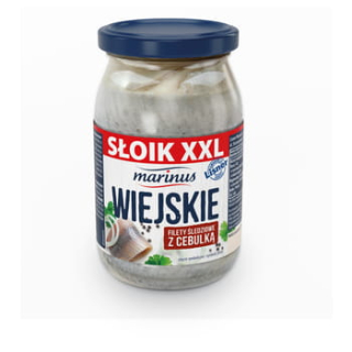 Vidiecke sleďové filé s cibuľkou XXL 900g Marin