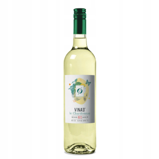 Nealkoholické víno VINA'0 ° Le Chardonnay BIO 0,0%
