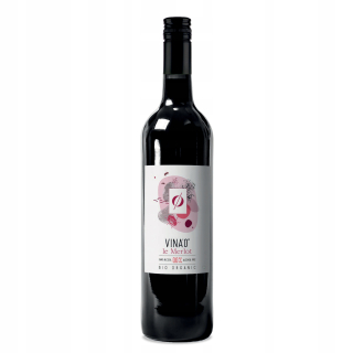 Nealkoholické víno VINA'0 ° Le Merlot BIO 0,0%
