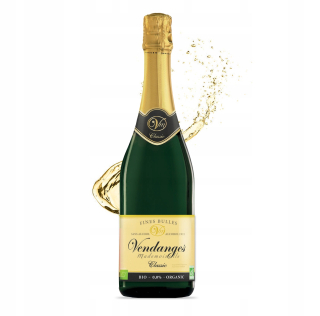 Nealkoholické víno Vendanges Classic Bio šumivé
