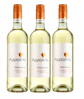 Nemecké víno Appalina Chardonnay 0% set 3win