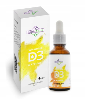 Vitamín D3 v kvapkách (2000IU) 30ml Soul Farm