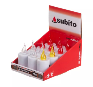 LED vložka do subito sviečok 10,07 cm
