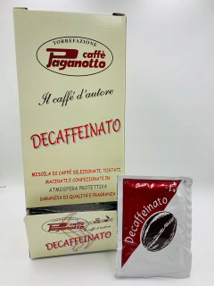 Káva bez kofeínu -  Talianska kofefovaná Káva PAGANOTTO 255 g