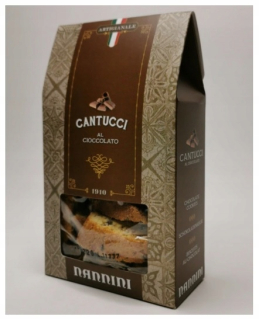 Talianske Cantucci Cookies s čokoládovými NUTS 200