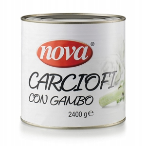 Talianske artičoky Carciofi Con Gambo Nova 2400g