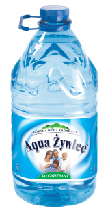 Voda Aqua Żywiec 5L X4 PC. Alkaiczna pH 7,8