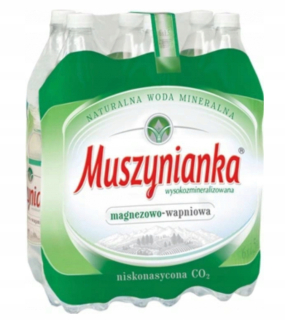 Muszynianka voda nízko nasýtená Co2 1,5l 6 ks