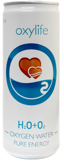 OxyLife voda s čistým kyslíkom 24 plechoviek