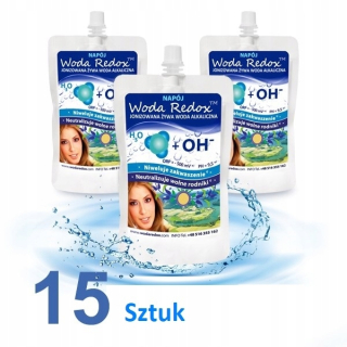 Redox vody alkalický elektrolyt 15 kusov x 240ml