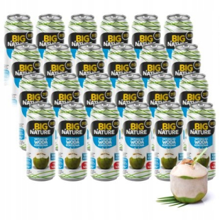 Kokosová voda s mladým kokosovým množstvom 24 x 520 ml